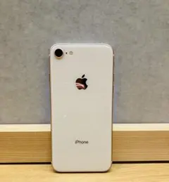 美品　iPhone8 64GB ピンク　ガラスフィルム付き　SIMフリー