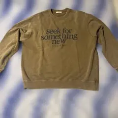 BAYFLOW プリントスウェット