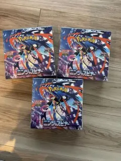 ポケモンカード　ニンジャスピナー 3box