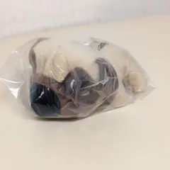 THE DOG ぬいぐるみマスコット パグ ストラップ チャーム