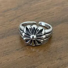 シルバー リング フラワー 花 メキシカン ヴィンテージ インディアン 指輪