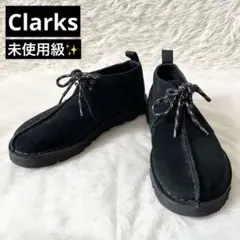 未使用級✨Clarks クラークス　Desert TrekGTX ブラック　黒