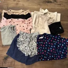 女の子　夏服　まとめ売り　100