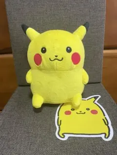 【レア品】ナガノ ピカチュウ ぬいぐるみ ナガノ コラボ 24じかんポケモンchu ピカチュウ ぬいぐるみ 自分