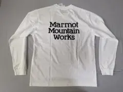 【新品】Marmot GLR別注 MMW ロゴ 長袖TシャツLサイズ白のサムネイル