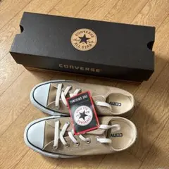 CONVERSE ALL STAR ローカット ベージュ 23cm