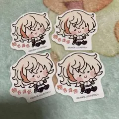 刀剣乱舞 んまほっぺ ステッカー 物吉 計4枚