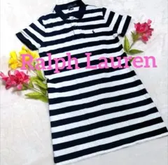 bh18 Ralph Lauren ボーダー柄 ワンピース レディースLサイズ