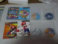 【起動確認済み】GCマリオ系等８本セット　パーティ４，５，６　ゴルフ、テニス等