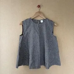 かぐれ【24SS】シャドウチェックブラウス kagure - メルカリ