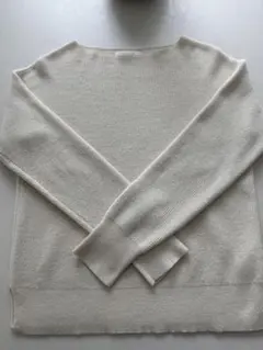 オペークドットクリップ　ニット　セーター