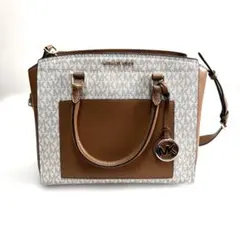 【美品✨】MICHAEL KORS　バッグ　3回程使用　便利な肩掛け紐付き