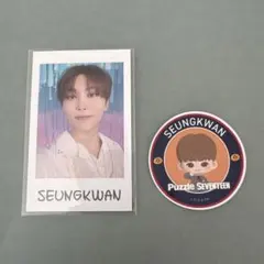 SEVENTEEN スングァンインスタントフォト とパズチステッカーセット