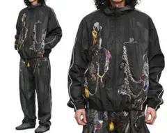 doublet 24aw レザージャケット 24AW】doublet LEATHER TRACK JACKET (BLACK) 24AW04BL190 | IAAAM
