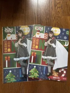 乃木坂46Mobile 伊藤理々杏　クリアファイルポスターセット