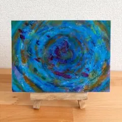 ブルーの深海 ✳︎ アクリル画 原画 抽象画 オリジナル絵画 - メルカリ