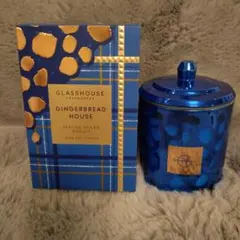 ☆GLASSHOUSE クリスマス仕様 ☆キャンドル新品 Glasshouse Fragrances Christmas 380g Candle - White Christmas