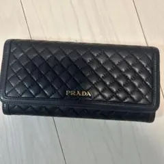 PRADA サフィアーノ ブラック長財布