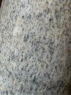 青灰色の斑点模様 陶器花瓶