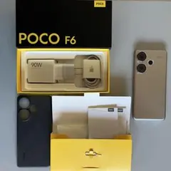 Xiaomi POCO F6 ROM256GB RAM8GB シルバー