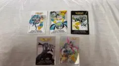 ポケモン 初音ミク ポケミクライブ ららぽーと クリアカード 5種コンプセット