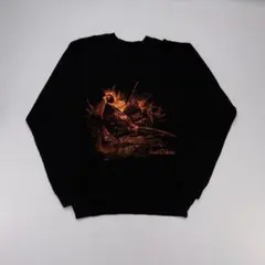 80s ビンテージ USA製 Hanes アニマル スウェット スーベニア L