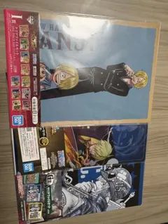 ONE PIECE クリアファイル サンジ - メルカリ