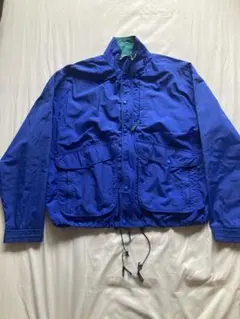 80s エルエルビーン Windy Ridge ナイロン ブルー 短丈 バギーズ