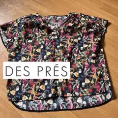 デプレ　花柄ブラウス　オーバーサイズのサムネイル