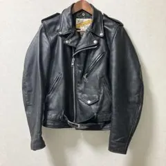 USA製 Schott 618 ダブルライダース 34 黒