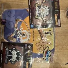 一番くじ ワンピース 新四皇ラバーアソート　ルフィ　黒ひげ　ニカ