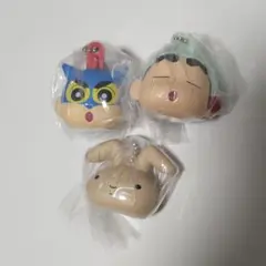 クレヨンしんちゃん マスコットキャップチャーム 3個セット