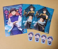 桃源暗鬼 アニメイト特典 ブロマイド ポストカード フレークシール 矢颪碇