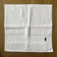 POLO RALPH LAURENホワイト ウォッシュタオル