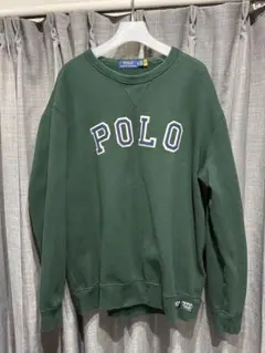 Polo Ralph Lauren トレーナー XL 67モデル ダークグリーン