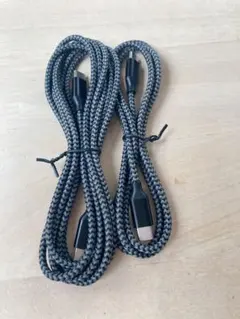 PDケーブル/タイプC-タイプCケーブル[1m + 2mPD互換] 60W