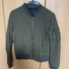 オリーブ MA-1ジャケット