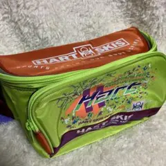 HART SKIS ウエストポーチ グリーン/オレンジ新品未使用品