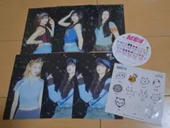 ME:I コラボカフェ　ポストカード　ステッカー