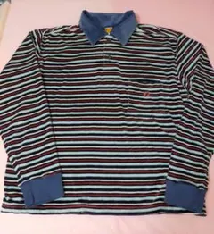 ヴィンテージ★HANG TEN ハンテン　パイル地　長袖シャツ　古着★未使用品