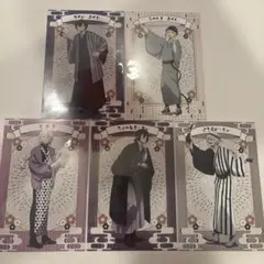 文豪ストレイドッグス　アニメイトフェア　ポストカード5枚セット　文スト