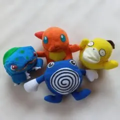 YUJIN ポケモンくるりんマスコット 4個 まとめ売り