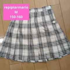 レピピアルマリオ　スカート　スカパン　M　150cm　プリーツスカート