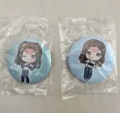 LE SSERAFIM  ガチャガチャ 缶バッジ  ユンジン　カズハ