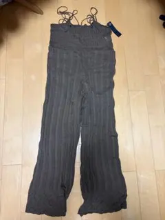 JEANASIS 透かし編みキャミサロペ　Mサイズ