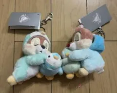 ディズニーストア チップとデール ぬいぐるみ キーチェーン プラッシュ