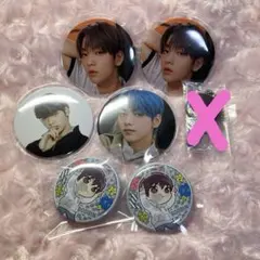 txt 缶バッジ　缶バッチ　まとめ売り　スビン　ガチャ　ツアーグッズ　グッズ