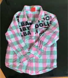 チェックシャツ