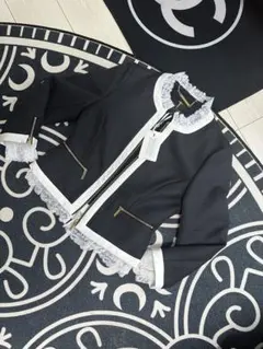 TED BAKER ノーカラージャケット ブラック ホワイトのサムネイル