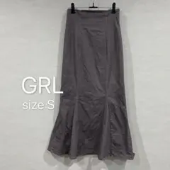GRL マーメイドロングスカートrut596